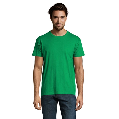 image du produit T-shirt homme col rond, 100% coton semi-peigné ringspun