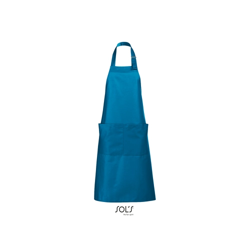 image du produit Tablier long avec poches en polyester et coton