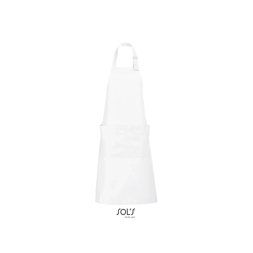 image du produit Tablier long avec poches en polyester et coton