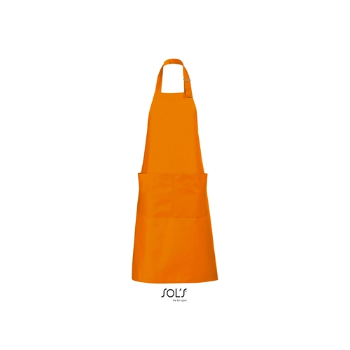 image du produit Tablier long avec poches en polyester et coton