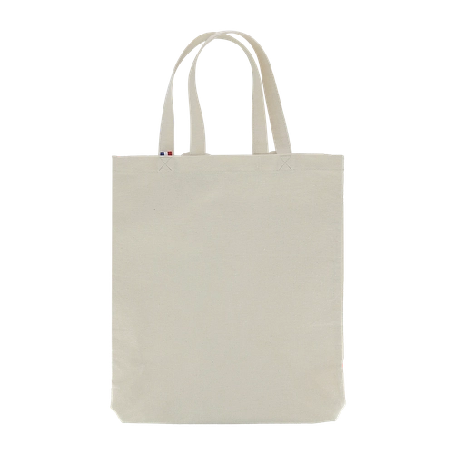 image du produit Tote bag à dos confectionné en France - coton recyclé 250gr/m2