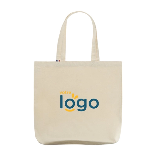 image du produit Totebag Made In France 240g Oekotex - avec étiquette tricolore