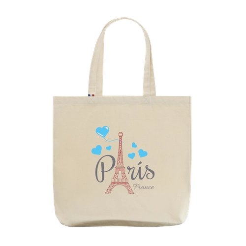 image du produit Totebag Made In France 240g Oekotex - avec étiquette tricolore
