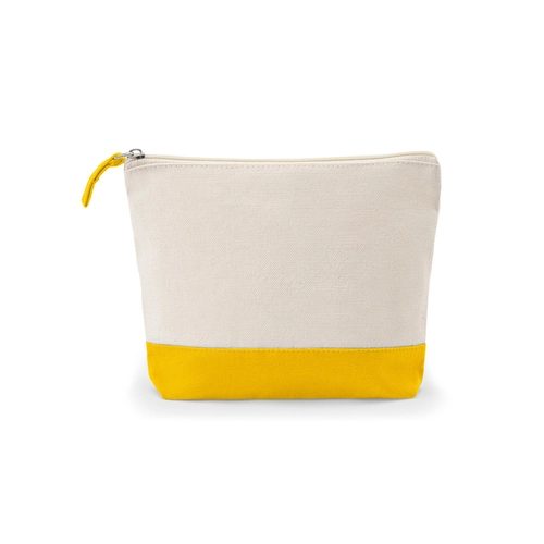 image du produit Trousse à cosmétiques 100 % coton (340 g/m²) bicolore