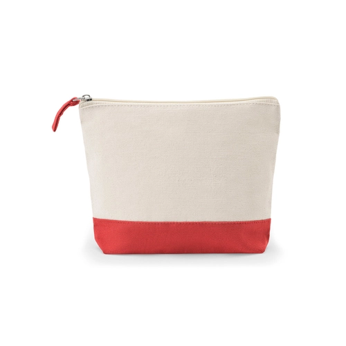 image du produit Trousse à cosmétiques 100 % coton (340 g/m²) bicolore