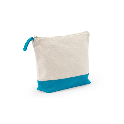 image du produit Trousse à cosmétiques 100 % coton (340 g/m²) bicolore