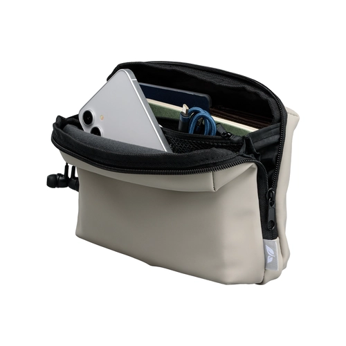 image du produit Trousse avec fermeture zippée et multiples poches en rPET – 2L
