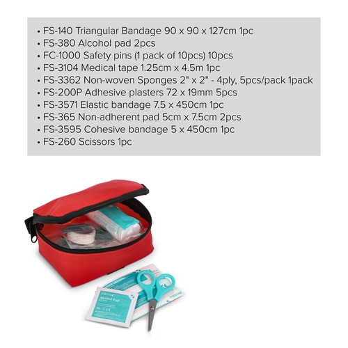 image du produit Trousse de premiers secours 16 pièces